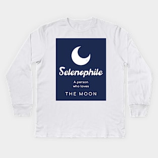 Selenophile Kids Long Sleeve T-Shirt